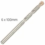 MASONRY DRILL BIT LONG LIFE 6 X 100MM