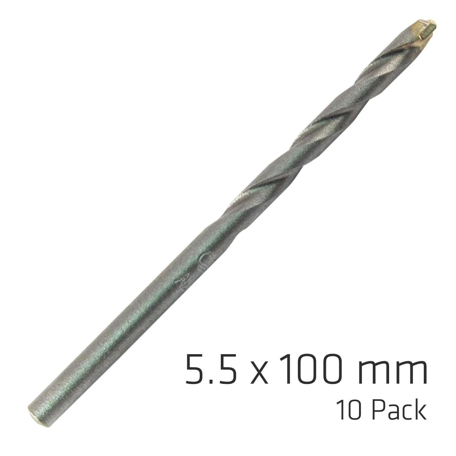 ALP118055.webp MASONRY DRILL BIT LONG LIFE 5.5 X 100MM 10PACK - Image 1