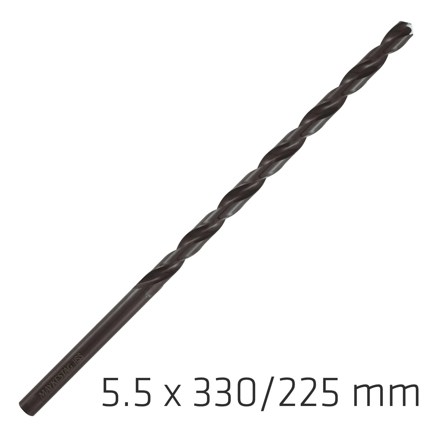 ALP121055.webp HSS DRILL BIT 5.5MM 330X225MM EXTRA LONG - Image 1