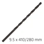 HSS DRILL BIT 9.5MM 410X280MM EXTRA LONG