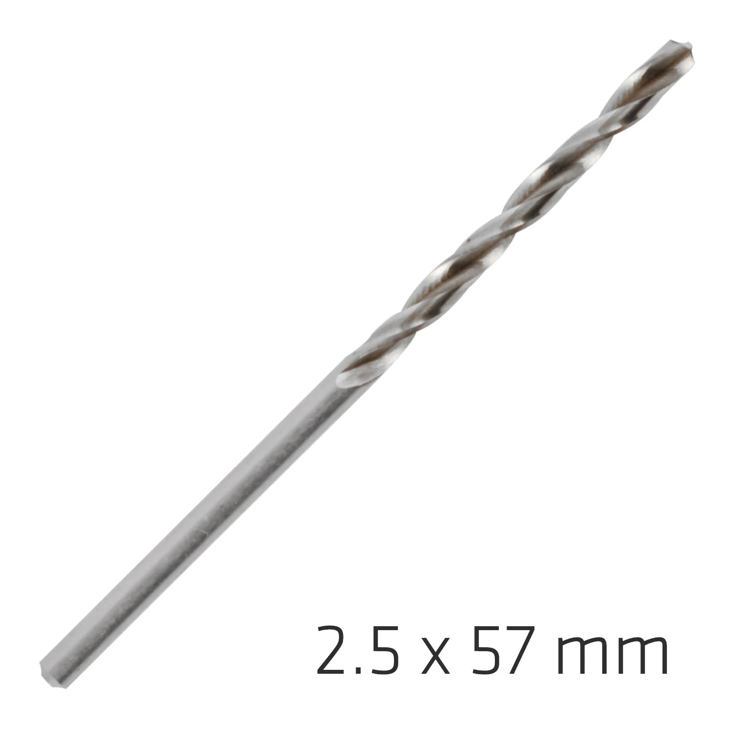 ALP1840025.webp ALPEN PRO HSS 2.5MM DRILL DIN 338 RN 135 SPLIT POINT PLASTIC WALLET ( - Image 1