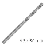 ALPEN PRO HSS 4.5MM DRILL DIN 338 RN 135 SPLIT POINT PLASTIC WALLET (