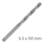ALPEN PRO HSS 6.5MM DRILL DIN 338 RN 135 SPLIT POINT PLASTIC WALLET