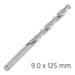 ALPEN PRO HSS 9MM DRILL DIN 338 RN 135 SPLIT POINT PLASTIC WALLET