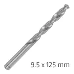 ALPEN PRO HSS 9.5MM DRILL DIN 338 RN 135 SPLIT POINT PLASTIC WALLET