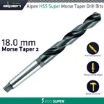 HSS SUPER 18MM MORSE TAPER 2 SHANK