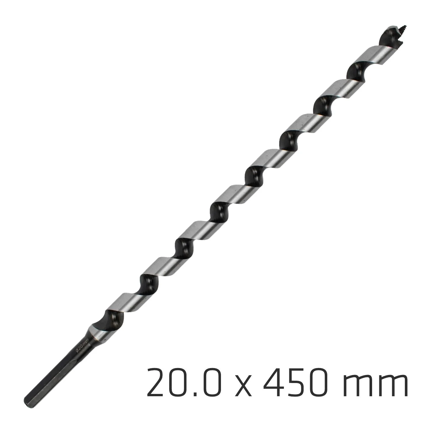 ALP22620.webp WOOD AUGER DRILL BIT 20 X 450MM - Image 1