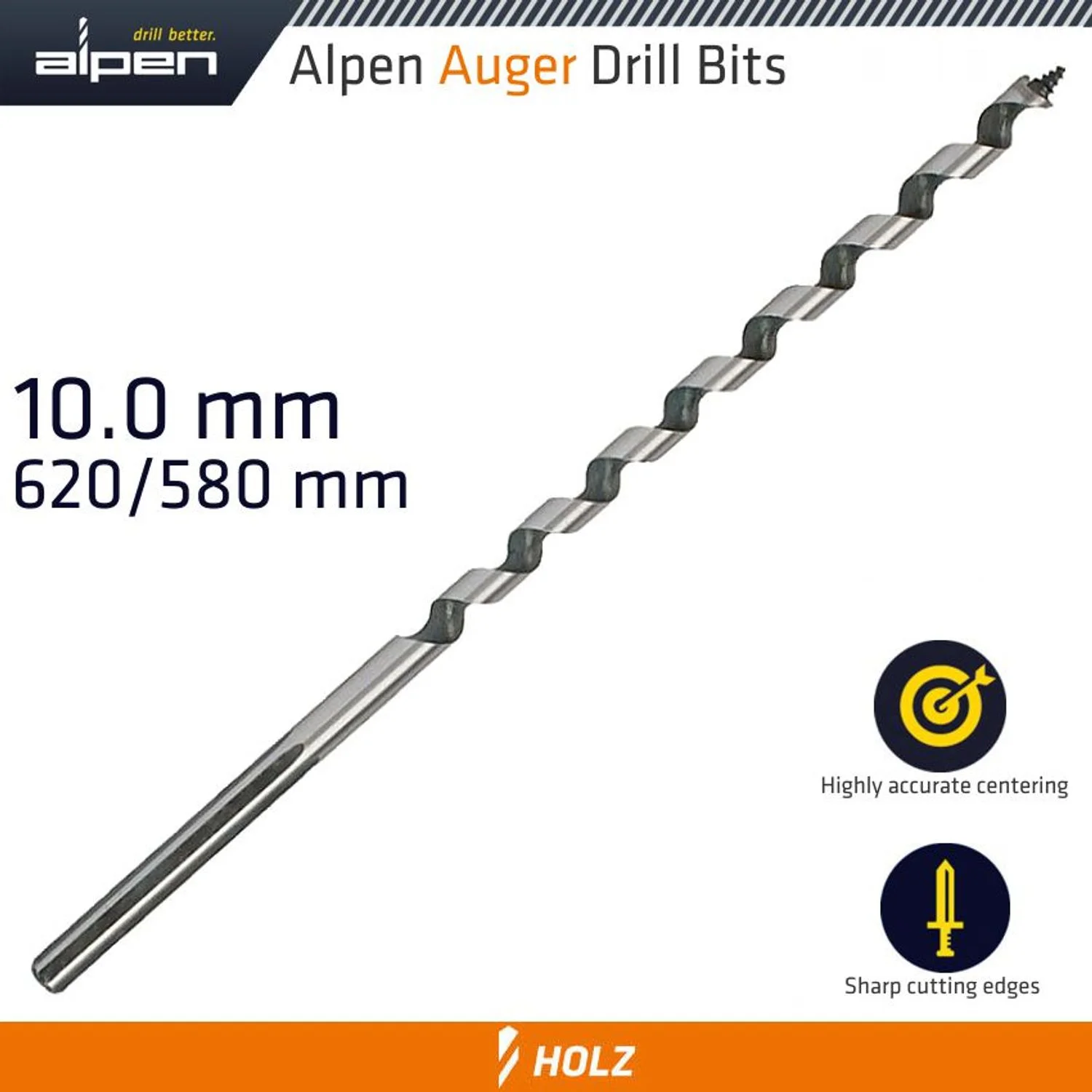 ALP22810.webp WOOD AUGER DRILL BIT 620 X 580 10MM - Image 1