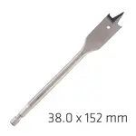 ALPEN SPADE BIT 38MMX152MM