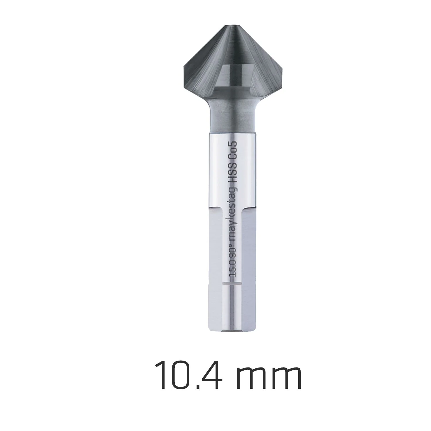 ALP23800104.webp HSS-ECO5 COUNTERSINK 90 10.4 DIN 335 SHAPEC 3-SURFACE SHANK - Image 1