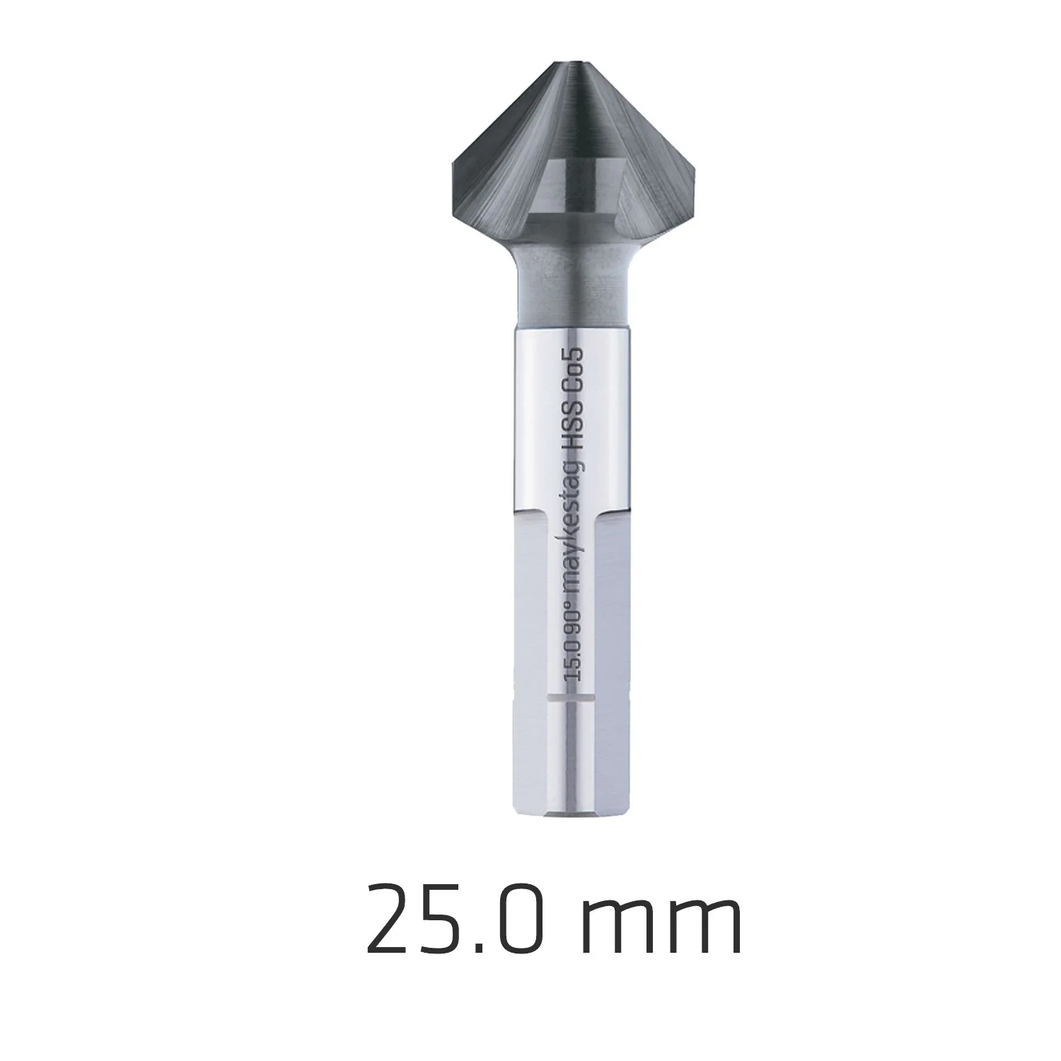ALP23800250.webp HSS-ECO5 COUNTERSINK 90 25.0 DIN 335 SHAPEC 3-SURFACE SHANK - Image 1
