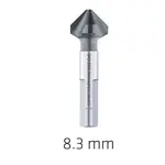 HSS-ECO5 COUNTERSINK 90 8.3 DIN 335 SHAPEC 3-SURFACE SHANK ALUNIT COA