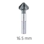 HSS-ECO5 COUNTERSINK 90 16.5 DIN 335 SHAPEC 3-SURFACE SHANK ALUNIT CO