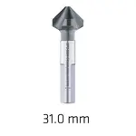 HSS-ECO5 COUNTERSINK 90 31.0 DIN 335 SHAPEC 3-SURFACE SHANK ALUNIT CO