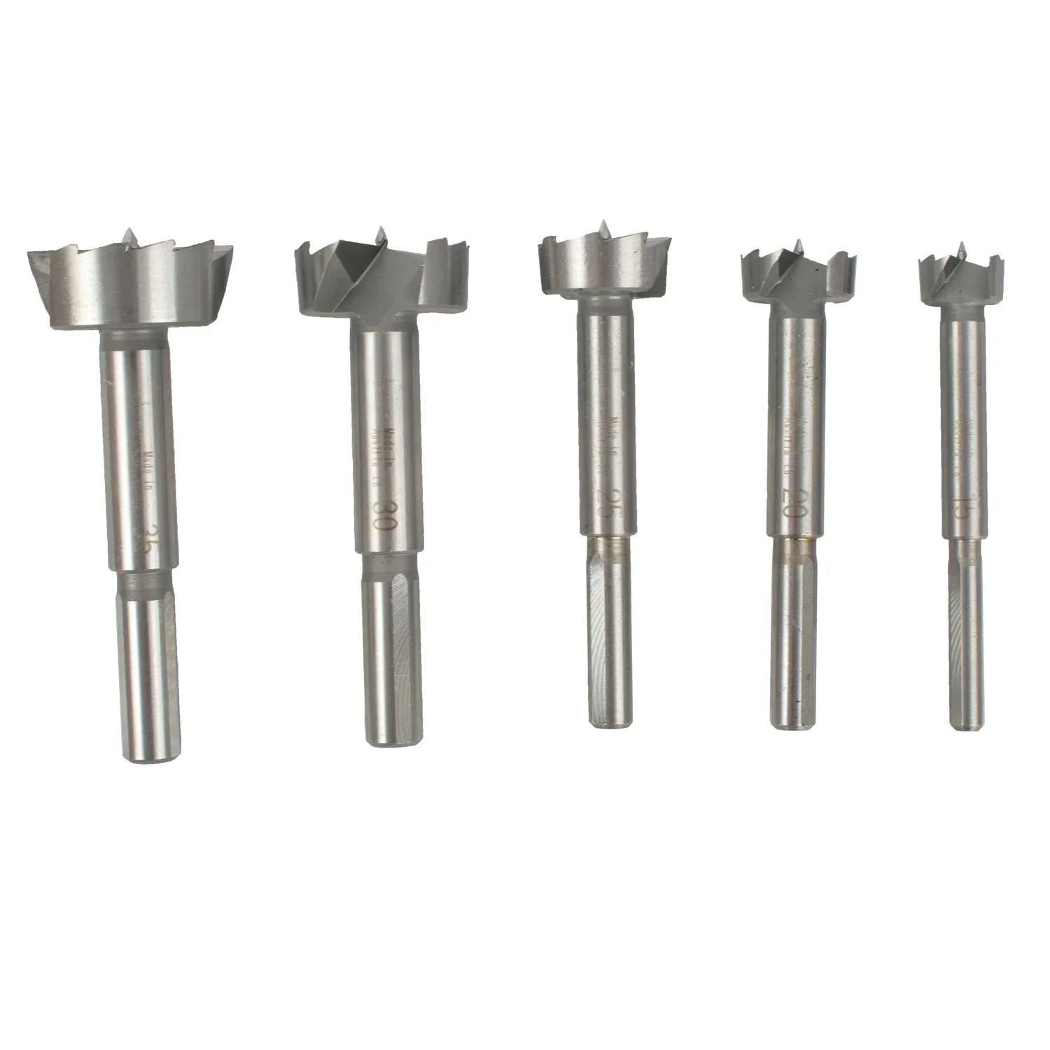 ALP23900005.webp SET FORSTNER DRILL BIT SHARP SHARK 5-TLG.15- 20- 25- 30- 35 - Image 1