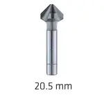 HSS-ECO5 COUNTERSINK 90 20.5 DIN 335 SHAPE C ALUNIT COATED