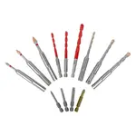 DRILL-SCREWSET KIT 13 13 PCS C PROT MULTI 6-KANT SDS-PLUS F4 4 BITS - Image 3