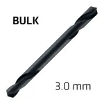 HSS SUPER DRILL BIT DOUBLE ENDED 3.0MM BULK
