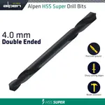 HSS SUPER DRILL BIT DOUBLE ENDED 4.0MM 1/PACK