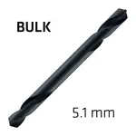 HSS SUPER DRILL BIT DOUBLE ENDED 5.1MM BULK