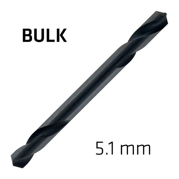 HSS SUPER DRILL BIT DOUBLE ENDED 5.1MM BULK