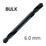 HSS SUPER DRILL BIT DOUBLE ENDED 6.0MM BULK
