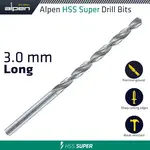 HSS SUPER DRILL BIT LONG 3 X 100MM POUCH