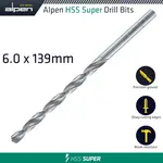 HSS DRILL BIT LONG 6 X 139MM BULK
