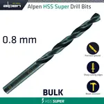 HSS SUPER DRILL BIT 0.8MM BULK