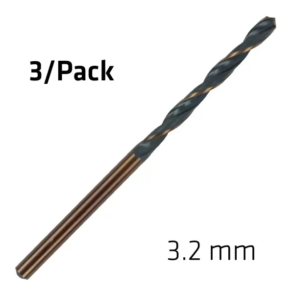 HSS SPRINT MASTER 3.2MM X3 SLEEVED DIN338 ALPEN DRILL BIT