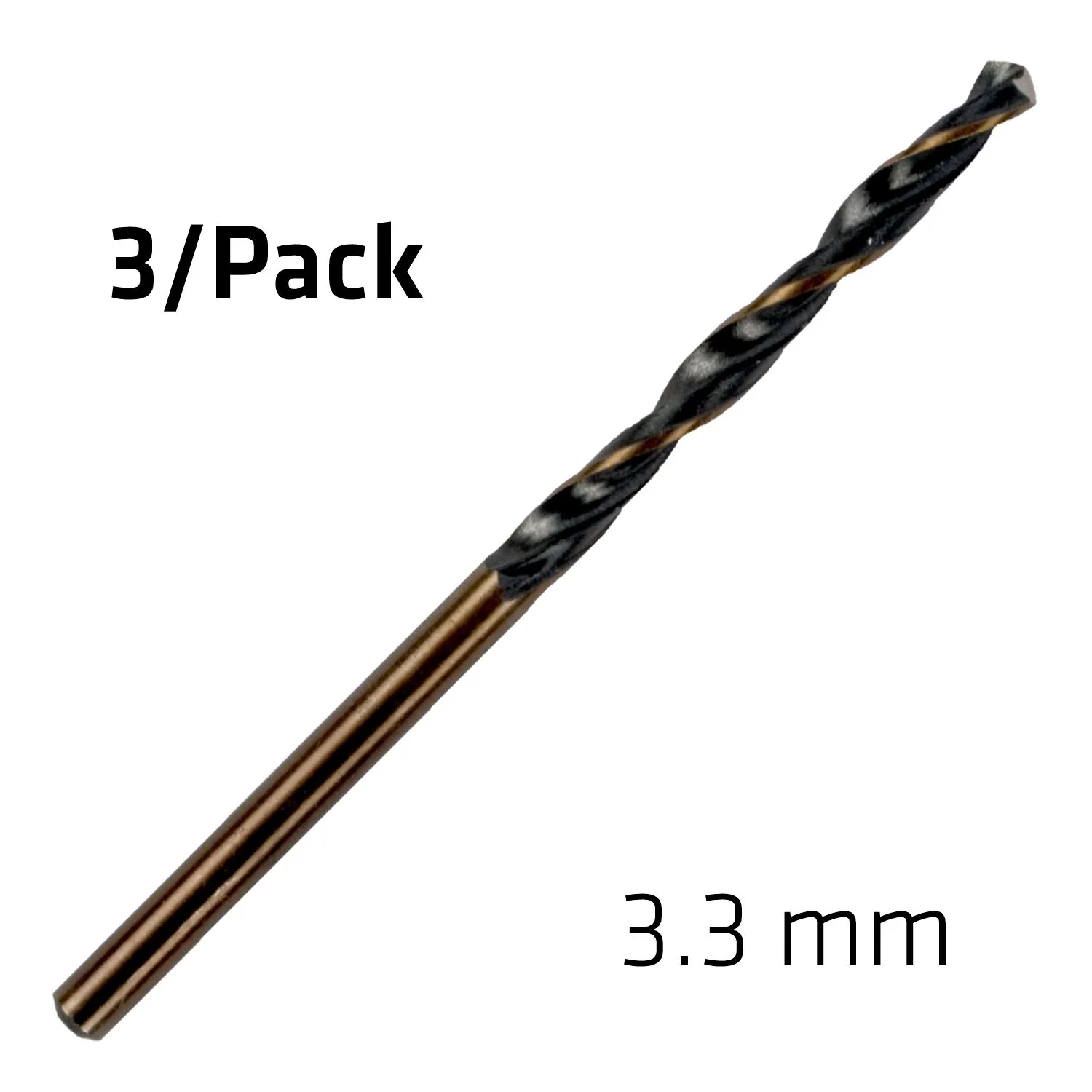 ALP6180033.webp HSS SPRINT MASTER 3.3MM X3 SLEEVED DIN338 ALPEN DRILL BIT - Image 1