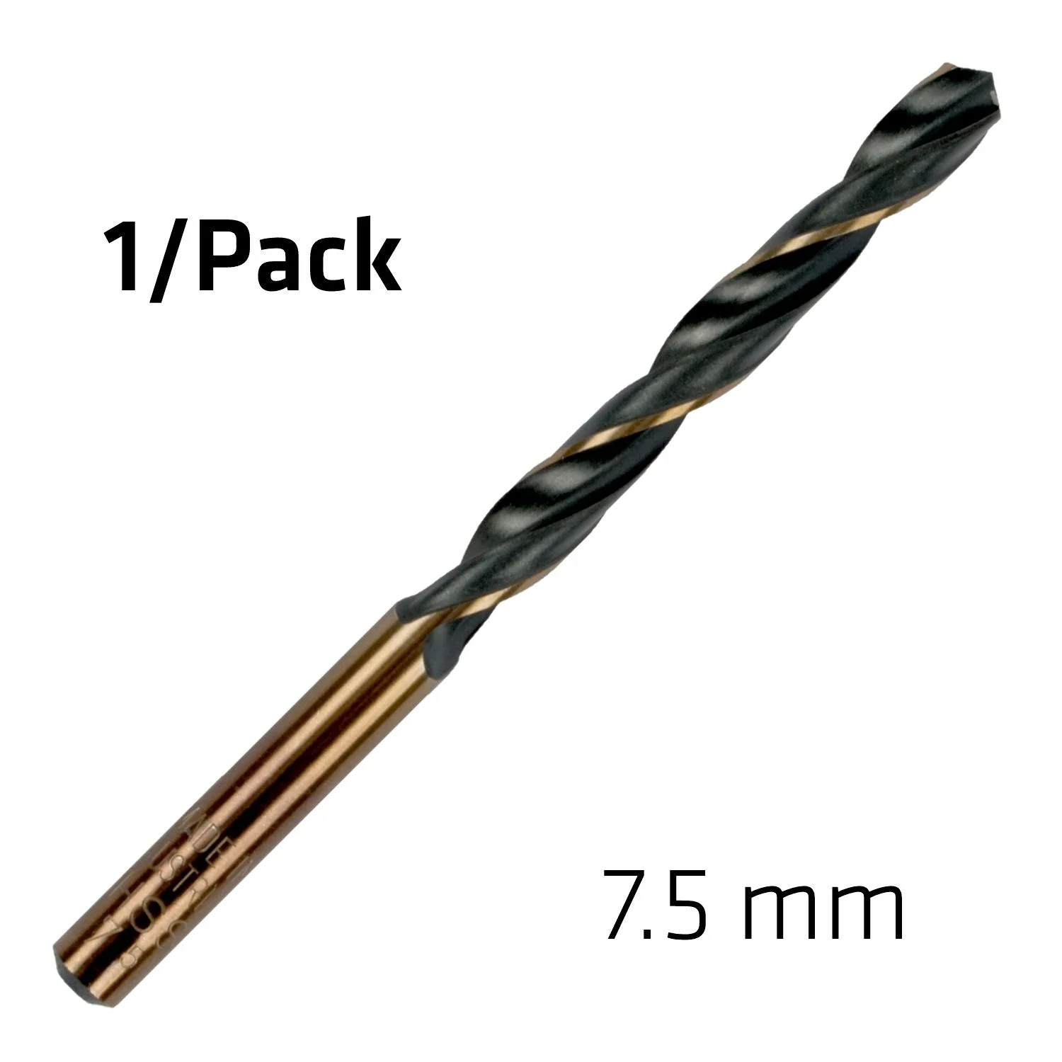 ALP6180075.webp HSS SPRINT MASTER 7.5MM X1 SLEEVED DIN338 ALPEN DRILL BIT - Image 1