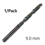 HSS SPRINT MASTER 9.0MM X1 SLEEVED DIN338 ALPEN DRILL BIT