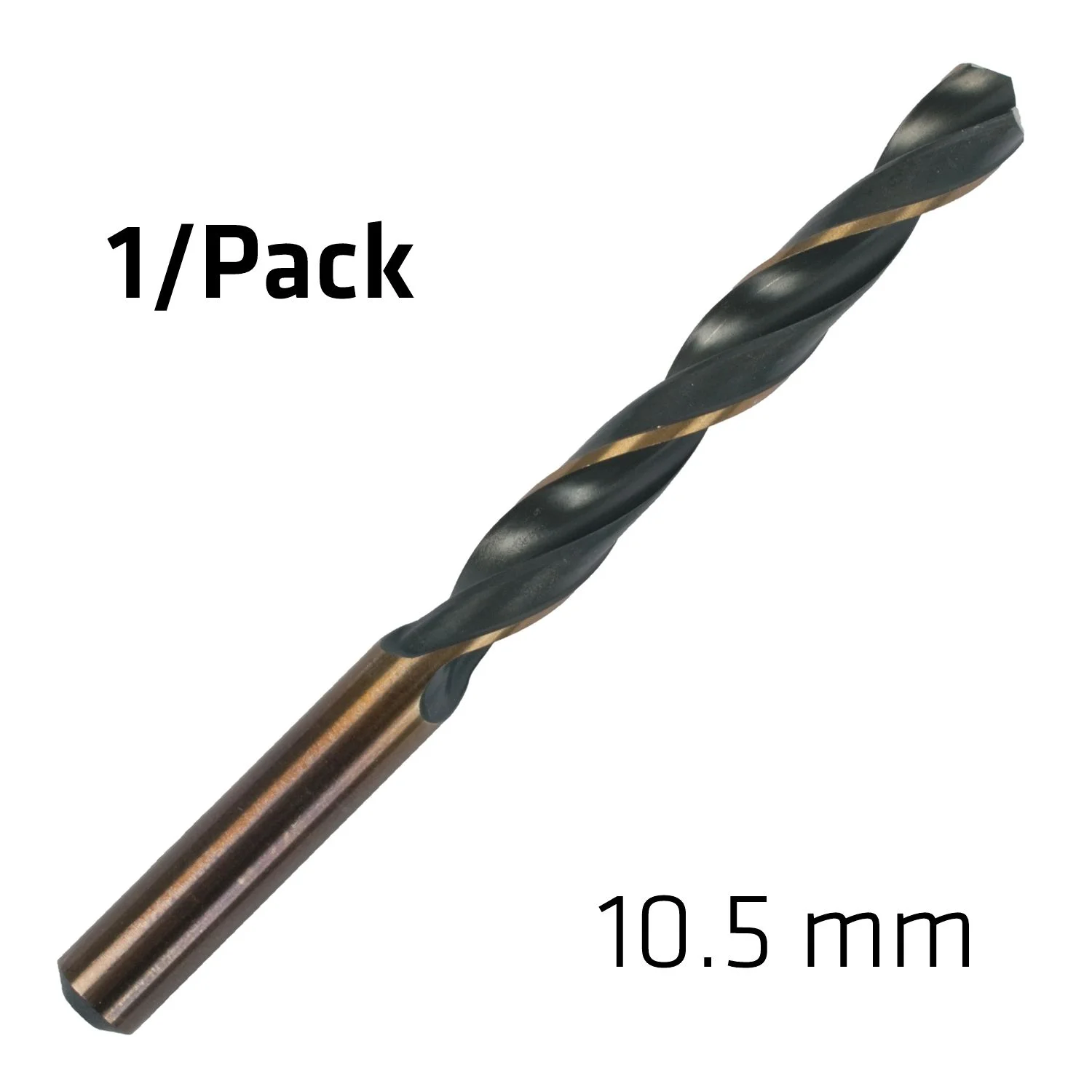 ALP6180105.webp HSS SPRINT MASTER 10.5MM X1 SLEEVED DIN338 ALPEN DRILL BIT - Image 1