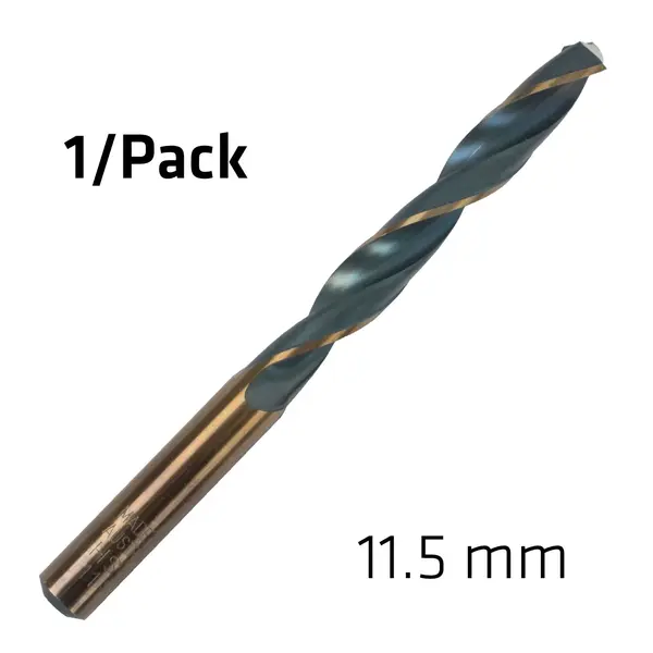 HSS SPRINT MASTER 11.5MM X1 SLEEVED DIN338 ALPEN DRILL BIT