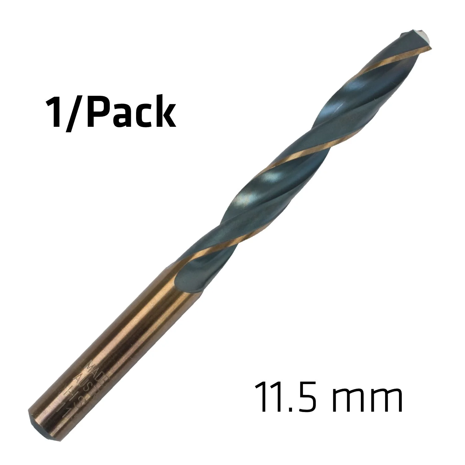 ALP6180115.webp HSS SPRINT MASTER 11.5MM X1 SLEEVED DIN338 ALPEN DRILL BIT - Image 1