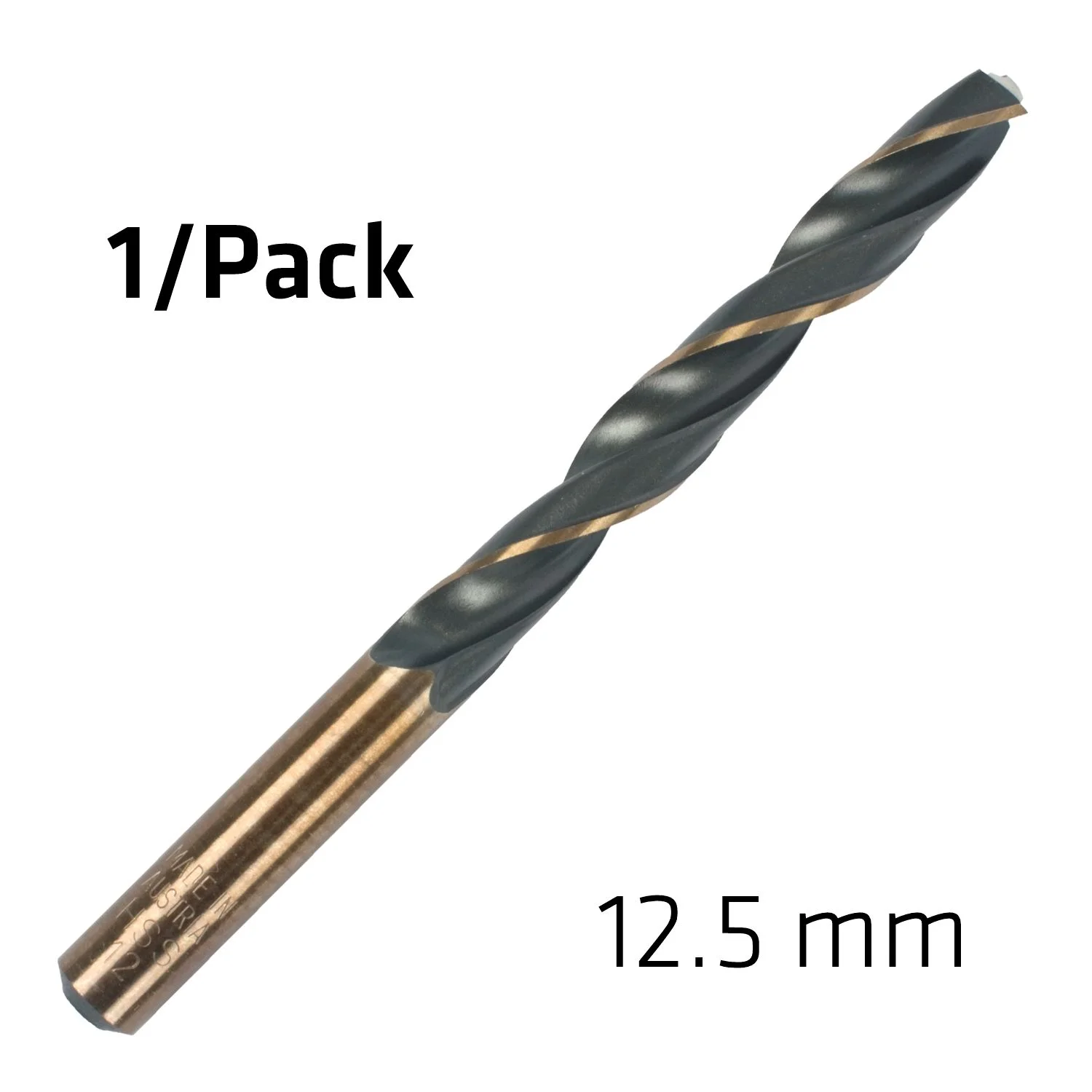 ALP6180125.webp HSS SPRINT MASTER 12.5MM X1 SLEEVED DIN338 ALPEN DRILL BIT - Image 1
