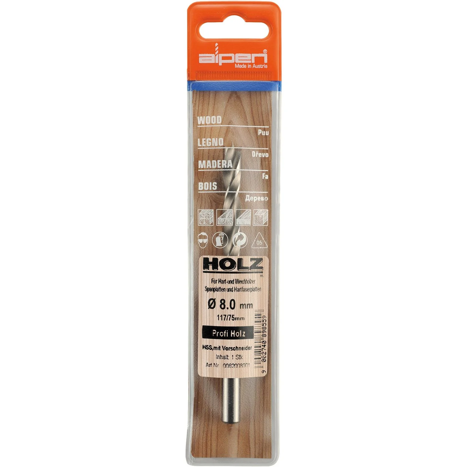 ALP62012.webp WOOD DRILL BIT PROFI HSS 12MM - Image 1