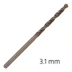 HSS SPRINT MASTER 3.1MM BULK DIN 338 ALPEN DRILL BIT