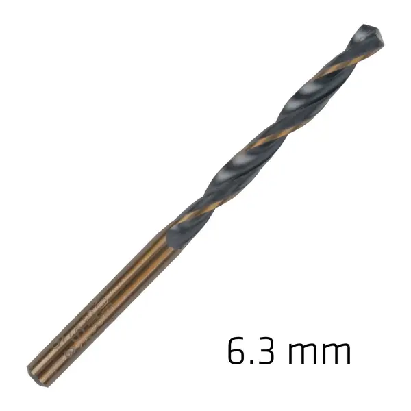 HSS SPRINT MASTER 6.3MM BULK DIN 338 ALPEN DRILL BIT