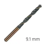 HSS SPRINT MASTER 9.1MM BULK DIN 338 ALPEN DRILL BIT