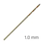 HSS SPRINT MASTER 1.0MM 10-PACK HANG TAG DIN 338 ALPEN DRILL BITS