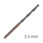 HSS SPRINT MASTER 3.5MM 10-PACK HANG TAG DIN 338 ALPEN DRILL BITS