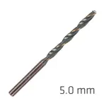 HSS SPRINT MASTER 5.0MM 10-PACK HANG TAG DIN 338 ALPEN DRILL BITS