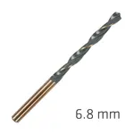 HSS SPRINT MASTER 6.8MM 10-PACK HANG TAG DIN 338 ALPEN DRILL BITS