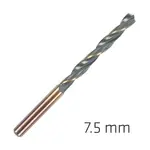 HSS SPRINT MASTER 7.5MM 10-PACK HANG TAG DIN 338 ALPEN DRILL BITS
