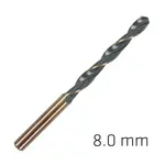 HSS SPRINT MASTER 8.0MM 10-PACK HANG TAG DIN 338 ALPEN DRILL BITS