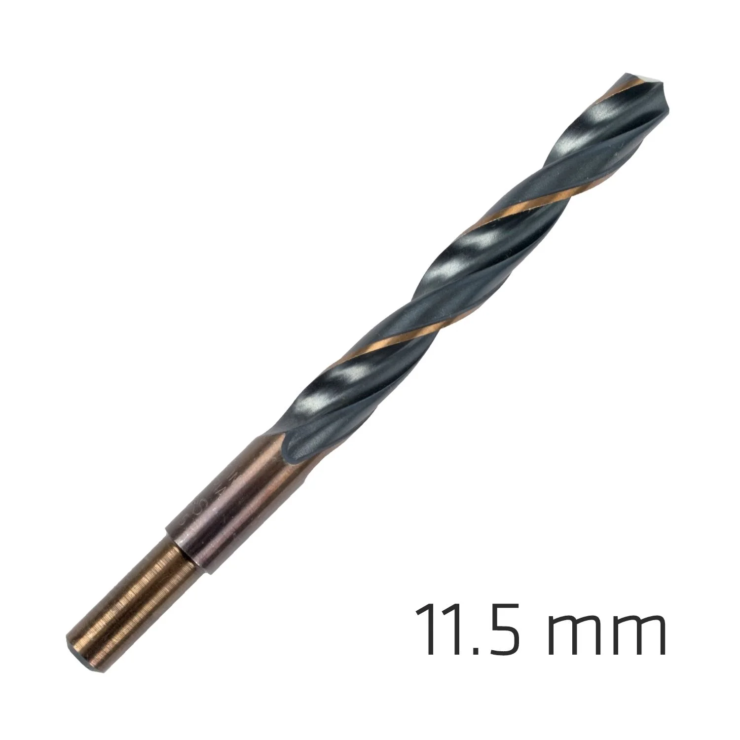 ALP6400115.webp HSS SPRINT MASTER 11.5MM RED SHANK 9.5MM X1 SLEEVED DIN338 ALPEN DRILL - Image 1