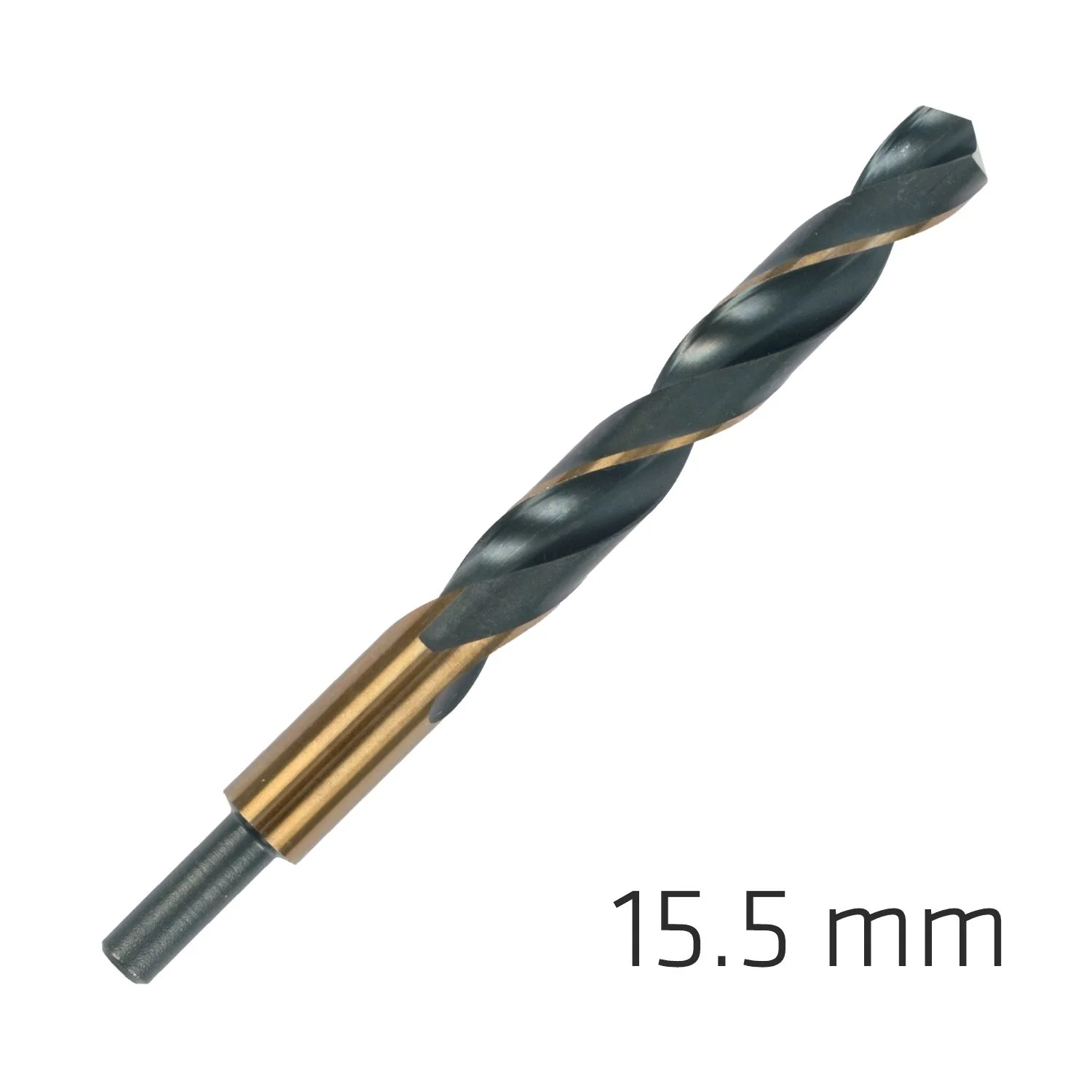 ALP6400155.webp HSS SPRINT MASTER 15.5MM RED SHANK 9.5MM X1 SLEEVED DIN338 ALPEN DRILL - Image 1