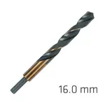 HSS SPRINT MASTER 16.0MM RED SHANK 9.5MM X1 SLEEVED DIN338 ALPEN DRILL